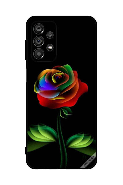 Covernex Protective Case Cover For Samsung Galaxy A23 5G Rainbow Color Rose