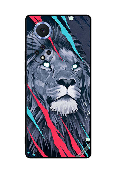 Covernex غطاء حماية لهاتف Honor 50 Pro برسومات الأسد الملك