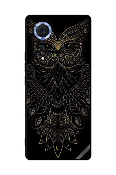 Covernex غطاء حماية لهاتف Honor 50 Pro بتصميم بومة زهرية عصرية