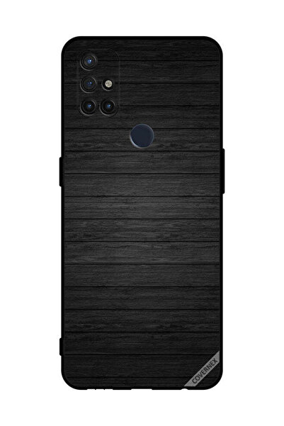Covernex غطاء حماية لهاتف OnePlus Nord N10 5G بنمط خشبي داكن