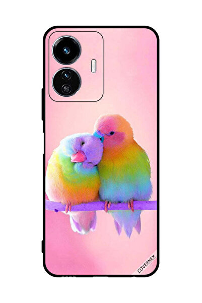Covernex غطاء حماية لهاتف فيفو Y77 برسومات طيور لطيفة