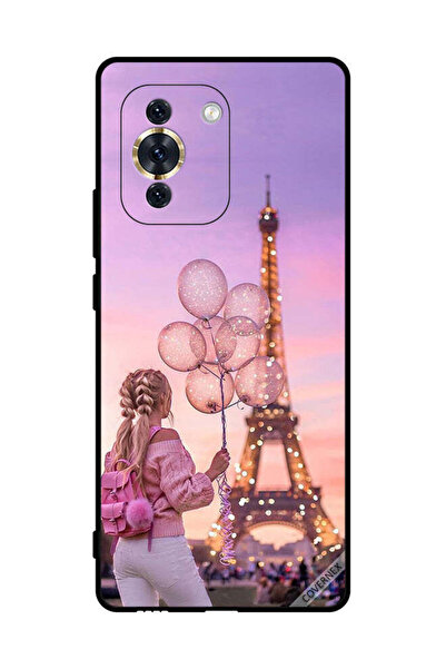 Covernex غطاء حماية لهاتف هواوي نوفا 10 برو - فتاة تحمل بالونات