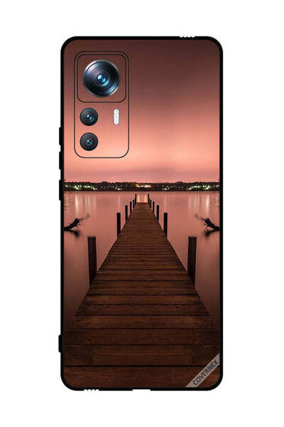 Covernex غطاء حماية لهاتف شاومي 12T برو - مسار إلى البحر مساءً