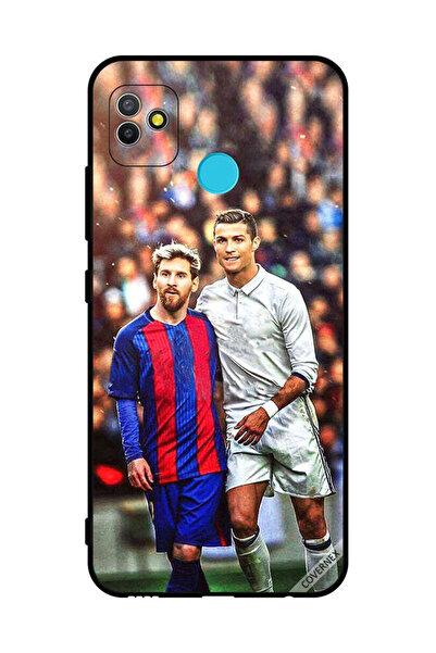 Covernex غطاء حماية لهاتف تكنو بوب 5 ميسي ورونالدو