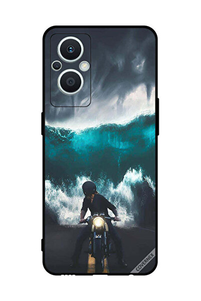 Covernex غطاء حماية لهاتف Oppo Reno 7 Lite بتصميم موجة مائية