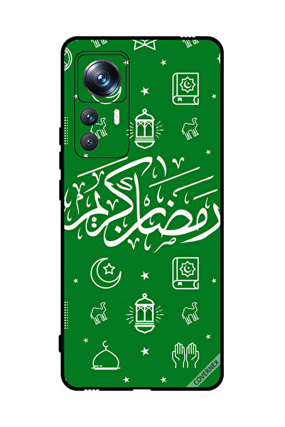 Covernex غطاء حماية لهاتف شاومي 12T برو - رمضان كريم - أخضر