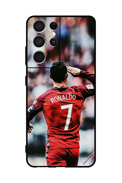Covernex Protective Case Cover For Sumsung S21 Ultra 5G Ronaldo Salute To Crowd