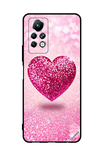 Covernex غطاء حماية لهاتف Infinix Note 11 Pro بتصميم قلب لامع ناعم
