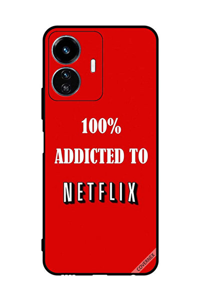 Covernex غطاء حماية لهاتف vivo Y77e مدمن على Netflix بنسبة 100%