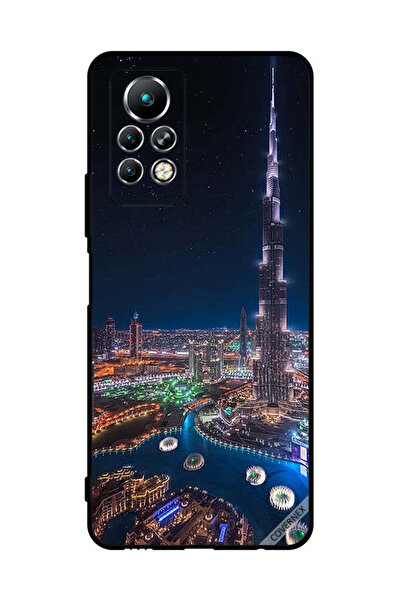 Covernex غطاء حماية لهاتف Infinix Note 11 Pro منظر ليلي لوسط المدينة