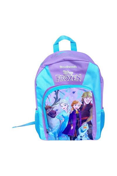 Frozen Children's backpack, 40x30x15 cm, two compartments, multicolor, reinforced and adjustable straps, Frozen