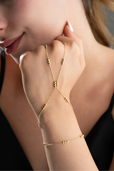 Silvano Jewelry 925 Ayar Gümüş Topçuklu Şahmeran
