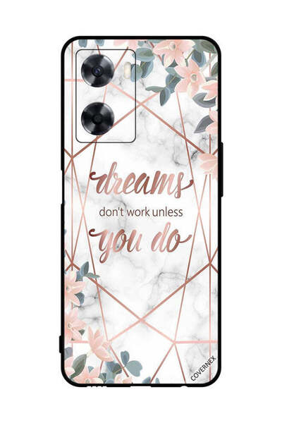 Covernex Protective Case Cover For Oppo A57s Dreams Don't Work Unless You Do