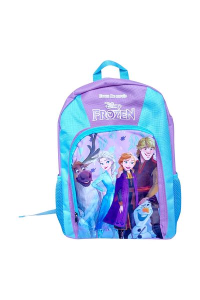Frozen Children's backpack, 40x30x15 cm, two compartments, multicolor, reinforced and adjustable straps, Frozen