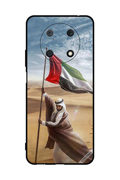 Covernex غطاء حماية لهاتف هواوي نوفا واي 90، علم الإمارات العربية المتحدة، زايد