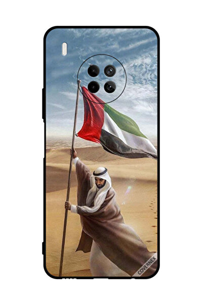 Covernex غطاء حماية لهاتف هواوي Y9A، علم الإمارات العربية المتحدة، زايد