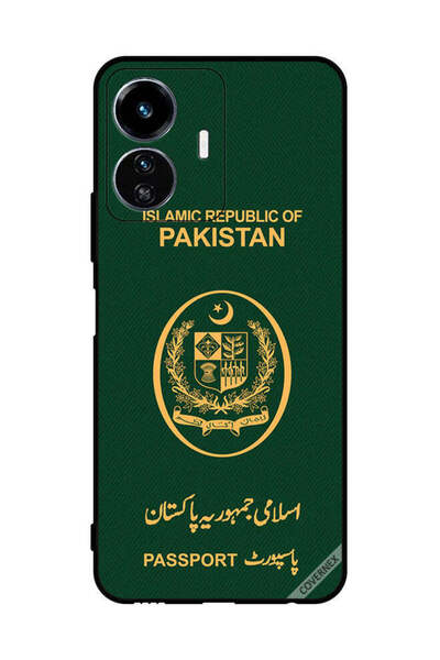 Covernex غطاء حماية لهاتف vivo Y77e بنمط جواز سفر باكستاني