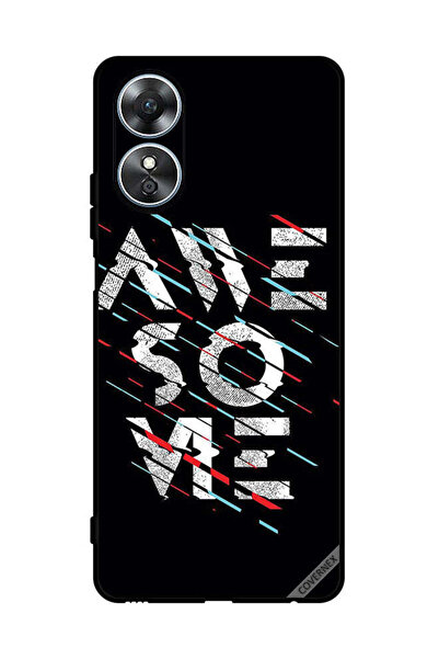 Covernex غطاء حماية لهاتف Oppo A17 بخط عربي رائع