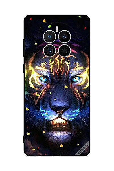 Covernex غطاء حماية لهاتف هواوي ميت 50 - مشبك فني على شكل أسد