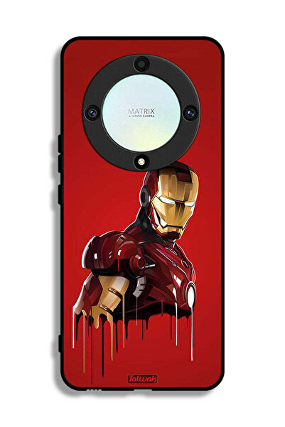 Tolwak غطاء حماية Honor X9a بتصميم الرجل الحديدي