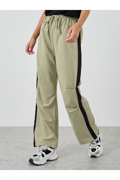 Styli Side Panel Cargo Pants with Drawstring