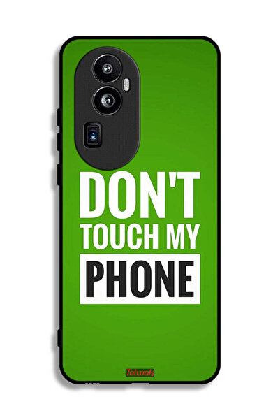 Tolwak جراب حماية لهاتف Oppo Reno10 Pro (الصين) - لا تلمس هاتفي