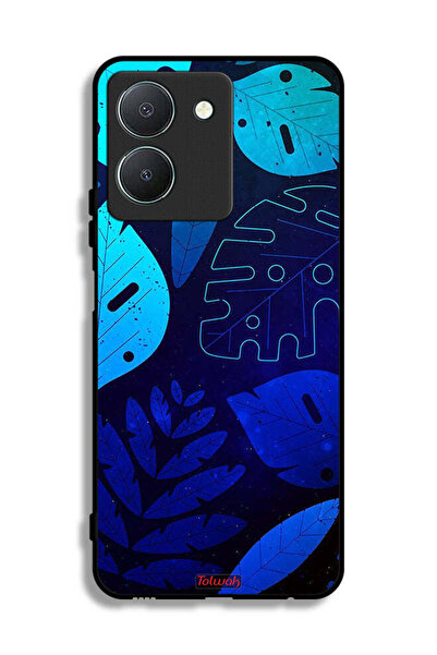 Tolwak غطاء حماية لهاتف Vivo Y36 4G بنقشة أوراق الشجر