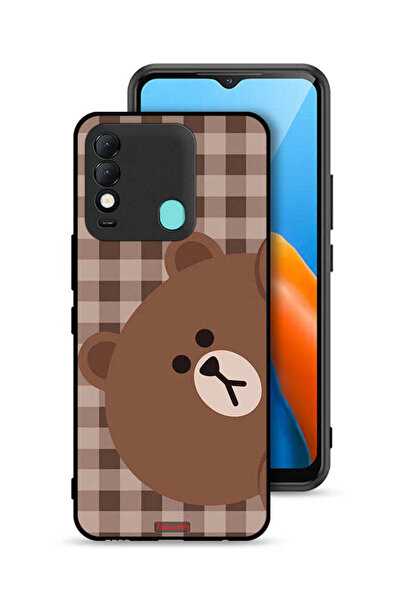 Tolwak غطاء حماية على شكل دب تيدي لهاتف تكنو سبارك 8