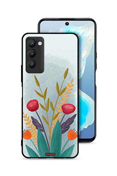 Tolwak غطاء حماية لهاتف تكنو كامون 18P برسومات نباتية