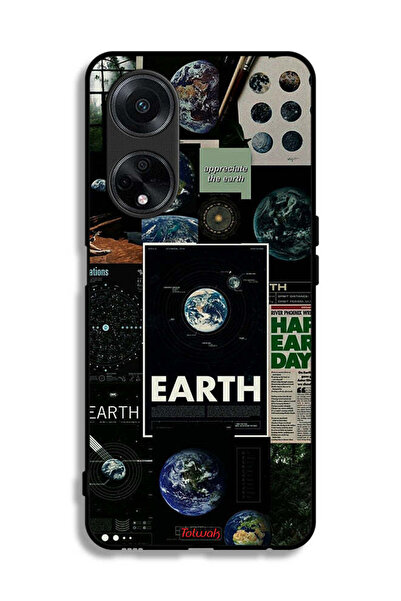 Tolwak غطاء حماية لهاتف Oppo A98 5G Earth