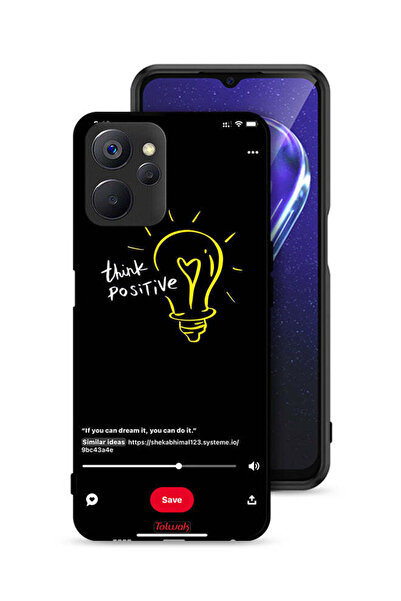 Tolwak غطاء حماية لهاتف Realme 9i 5G - فكر بإيجابية
