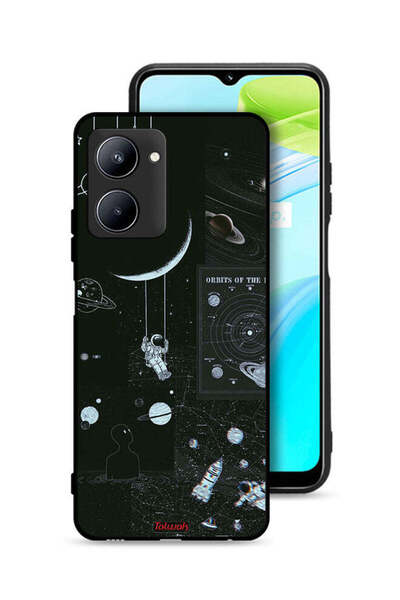 Tolwak غطاء حماية لجهاز Realme C33 - مدارات الكواكب