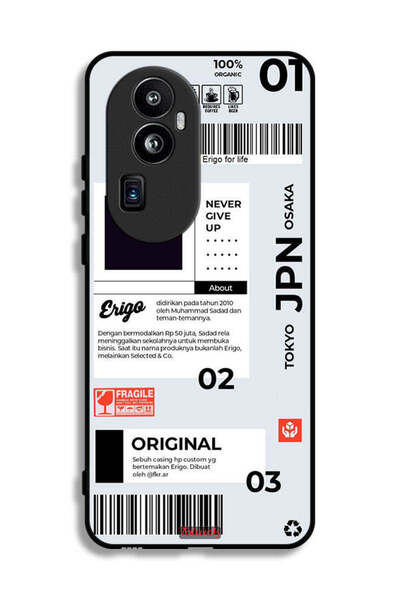 Tolwak غطاء حماية لهاتف Oppo Reno10 Pro Plus - ملصق ياباني