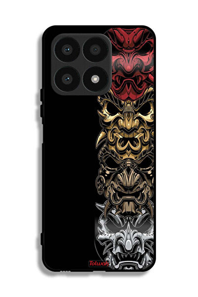 Tolwak غطاء حماية لهاتف Honor X8a مع رسومات فنية