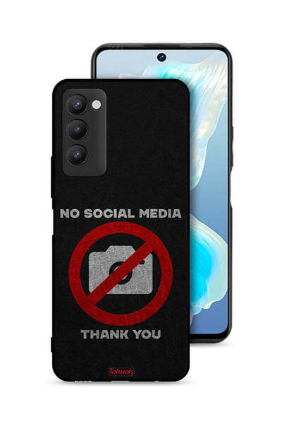 Tolwak غطاء حماية لهاتف Tecno Camon 18 - لا توجد وسائل تواصل اجتماعي، شكرًا لك