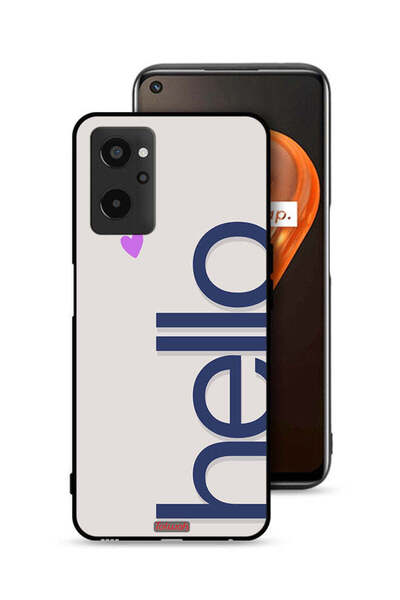 Tolwak Realme 9i 4G Protective Case Cover Hello