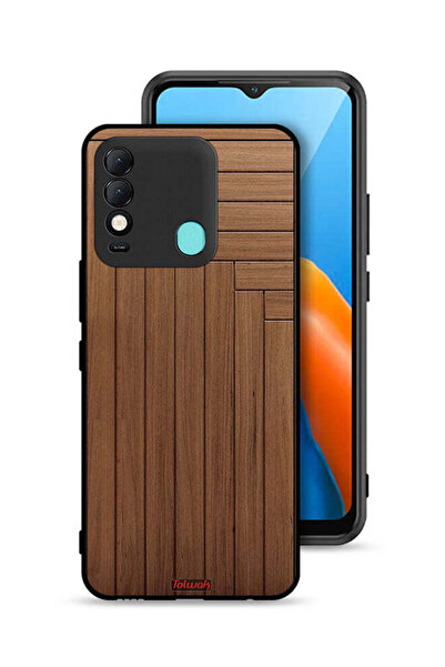 Tolwak غطاء حماية بنمط باب لهاتف Tecno Spark 8