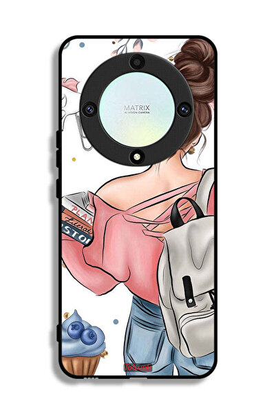 Tolwak غطاء حماية لهاتف Honor X9a بتصميم كتب بين يديك