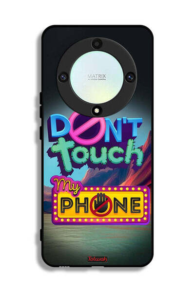 Tolwak غطاء حماية لهاتف Honor X9a - لا تلمس هاتفي