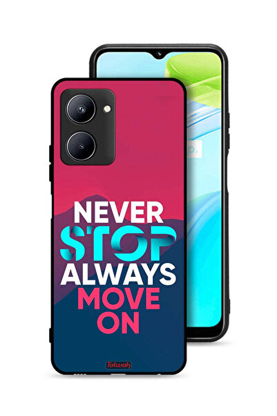 Tolwak غطاء حماية Realme C33 لا تتوقف أبدًا، تحرك دائمًا
