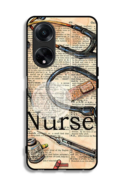 Tolwak غطاء حماية Oppo A1 5G بتصميم أدوات ممرضة عتيقة