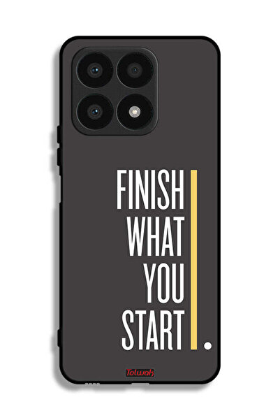 Tolwak Honor X8a Protective Case Cover Finish What You Start