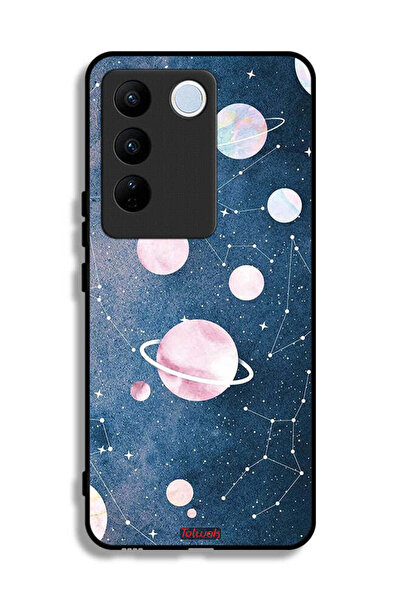 Tolwak Vivo S16e Protective Case Cover Space Art