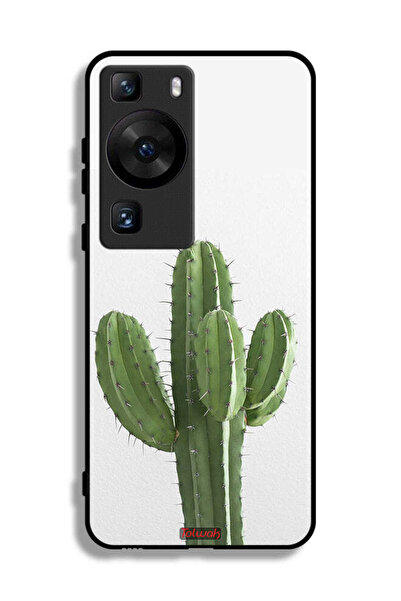 Tolwak غطاء حماية لهاتف هواوي بي 60 بنقشة نبات الصبار