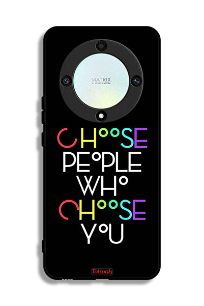 Tolwak غطاء حماية لهاتف Honor X9a اختر الأشخاص الذين يختارونك