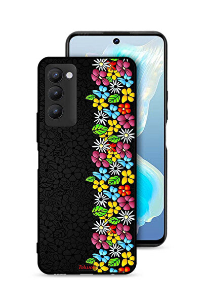 Tolwak غطاء حماية لهاتف تكنو كامون 18 - خط الزهور