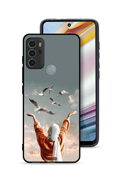 Tolwak غطاء حماية لهاتف موتورولا موتو جي 60 إس - طيور تحلق