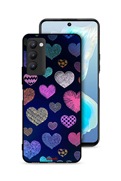 Tolwak غطاء حماية لهاتف تكنو كامون 18 بنقشة قلوب داجا