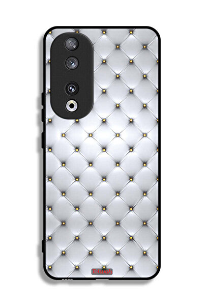 Tolwak غطاء حماية لهاتف Honor 90 مطبوع عليه دبابيس على القماش