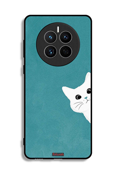 Tolwak غطاء حماية لهاتف هواوي ميت 50 إي بتصميم قطة